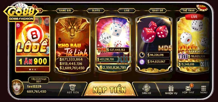 Lý do slot Go88 thu hút người chơi