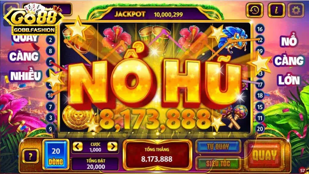 Lưu ý khi quay hũ Go88